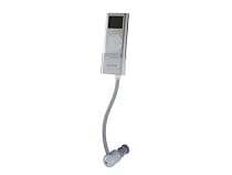 Belkin TuneBase for iPod mini - Digital player connection cradle for car - white, silver