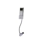 Belkin TuneBase for iPod mini - Digital player connection cradle for car - white, silver