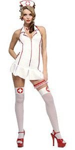 Secret Wishes ER Nurse Adult Halloween Costume Size Medium