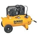 DEWALT D55585 20 Amps/10 Amps 2 Horsepower 17-Gallon Electic Wheeled Portable Compressor