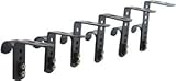 Bracket Kit: Adjustable Lift Kit 4 x (2-hole J-hooks, 5-hole 90º s)