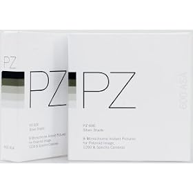 Impossible PZ 600 Silver Shade UV+ Film for Polaroid Spectra Image 1200 Cameras by Impossible