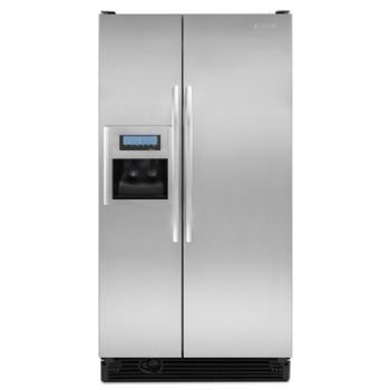 KitchenAid Architect Series II: KSCK23FV 23.1 cu. ft. Counter-Depth Side-by-Side Refrigerator with 4 Adjustable Spillproof Shelves, Humidity-Controlled Crispers, External Ice and Water Dispenser and ExtendFresh Temperature Management System