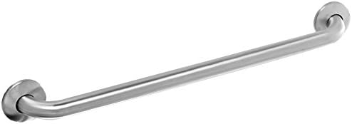 Arista Bath Products Stainless Steel Safety Grab Bar, 42-Inch by 1-1/4-Inch, Exposed Screw