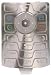 Silver Alluminium Keypad For Motorola RAZR V3