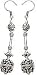 Gift of Love - Earrings In Sterling Silver 2.5  (ers188)
