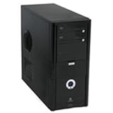 Coolmax CS-480 10BAY Mid Twr Black No Ps Atx Front USB/audio