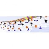 Scary Fun Plastic Ceiling Decoration