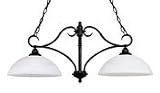 Hunter Kenroy HAMILTON 2 Light Island Light model number 91380BRZ-Ken ceiling