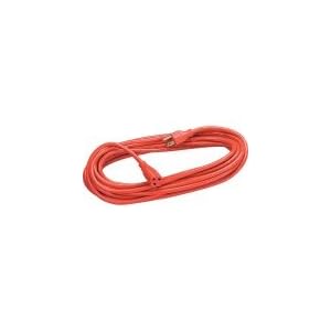 25 Heavy Duty Indoor Outdoor Extension Cord Orange 13a 125v