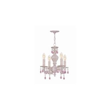 Clear Hand Cut Crystal Chandelier