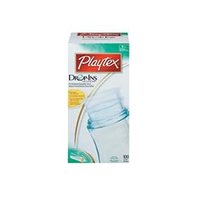 Playtex Drop-Ins Pre-Formed Soft Bottle Liners