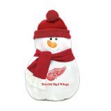 Detroit Red Wings 22" Plush Snowman Pillow - NHL Hockey