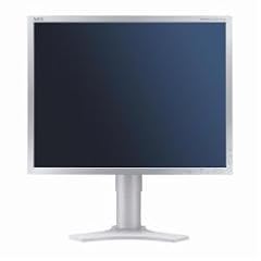 NEC LCD-2190 UXP 53,3 cm (21 Zoll) TFT LCD-Monitor (Kontrast 1000:1, 8ms Reaktionszeit) silber/wei�