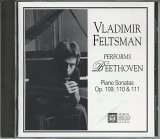 cover of Beethoven Piano Sonatas Opus 109, 110, & 111
