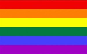 Top Qualität – Flagge FRIEDEN Regenbogen Peace Friedensflagge Fahne, 250 x 150 cm, EXTREM REIßFEST, Keine BILLIG-CHINAWARE, Stoffgewicht ca. 100 g/m², sehr robust, extra starke Messing-Ösen – mehrfach umlaufend genäht, ideal als Hissflagge Hissfahne für Innen/Außen, für Haus, Garten zur Deko