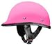 Half Helmets Jockey Polo Style Motorcycle Helmet DOT 105Pink