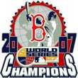 Boston Red Sox 2007 World Series Champions Globe Pin