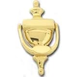 Knockers: Bright Solid Brass Door Knockers