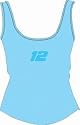 Ryan Newman Alltel Blue Key West Ladies Tank Top