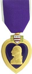 Purple Heart Medal (as issued by the US Military)