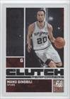 2009-10 Donruss Elite Clutch Performers Red #4 - Manu Ginobili/249
