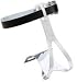 TOE CLIPS SUNLITE ROAD STEEL w/LEATHER STRAP CP LG