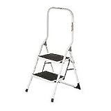 3 Step Steel Folding Step Ladder by Global Industrial