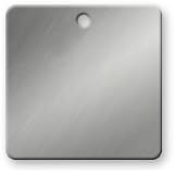 Stainless Steel Tags 1-1/2" Blank Valve Tag - Pack of 25