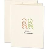 Happy Anniversary Chair Greeting Cards