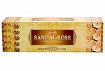 Sandal and Rose (Sandalwood) - 8 Gram Box - HEM Incense