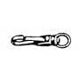 Cooper Group/ Campbell #T7615602 #334Z 1/4" Spring Snap