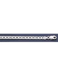 Silverflake -Silver Flat Marina Chain - Flat Marina 100