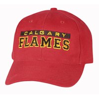 Calgary Flames NHL Closeout Adjustable Block Logo Cap