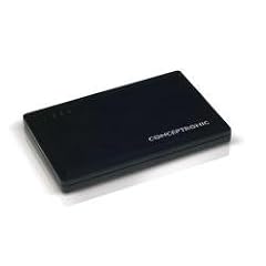 CONCEPTRONIC POWER BANK 1500 mAh Universal USB inkl. 7 Adapter iPhone iPod PSP Nokia Mini-/Micro USB MP-3 MP-4 Player USB AKKU