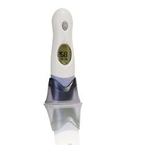 Temperature Check 4-in-1 Digital Infrared Thermometer (Ear/Forehead/Ambient/Clock)