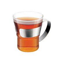 Bodum ASSAM Teeglas mit Edelstahlgriff (2er-Set)