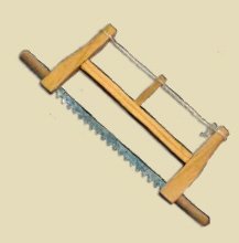 Accessori per presepe, Schreinersäge, lunghezza 12cm