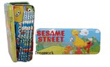 Sesame Street Elmo Pencil case : Elmo tin box