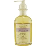 STRESS LESS by Aromafloria BATH AND BODY MASSAGE OIL 9 OZ BLEND OF LAVENDER, CHAMOMILE, AND SAGE