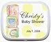 Baby Blocks - Personalized Baby Shower Favors - Mint Tins