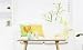 Japanese Yellow Orchids Flowers Peel and Stick Wall Decals
