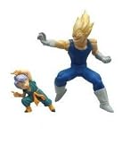 HG+PLUS EX ドラゴンボールZ アクションポーズ 破壊王子ベジータ&トランクス 単品