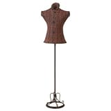 Unique Tall Metal Wicker Mannequin Stand