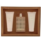 BURBERRY BRIT SHEER by Burberry Gift Set for WOMEN: SET-EDT SPRAY 3.4 OZ & BODY LOTION 3.4 OZ & SHOWER GEL 3.4 OZ