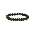 8mm Rondell Stretch Bracelet - Autumn Jasper