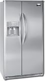 Review Frigidaire  / Frigidaire Professional Series PHS38EJSB 23 cu. ft. Side-by-Side Refrigerator with 3 Glass Shelves, 2 Humidity Controls and External 6 Button Ice/Water Dispenser