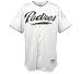 San Diego Padres Home White Authentic MLB Jersey - 40 (Medium)