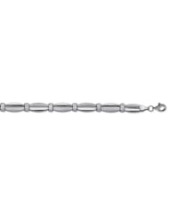 CleverEves 14K White Gold Stampato Bracelet