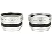 Kenko 37mm Tele & Wide Lens Set with adapters for 37mm, 30mm & 30.5mm Digital Video Camcorders